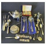 Group of vintage miscellaneous brass and other
