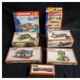 Group of Tyco model building kits in boxes, etc