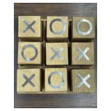 Large wood tic tac toe