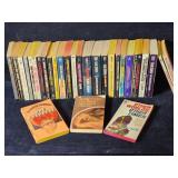 30 soft cover vintage sci-fi - fantasy - horror