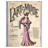 November 1900 issue of ï¿½Lï¿½Art de la Modeï¿½