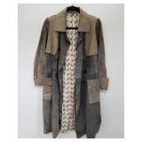 Vintage Gucci leather coat