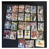 Group of 27 Topps baseball cards
