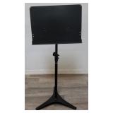 Metal adjustable music stand