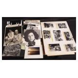Large portfolio of photographs, some backed on