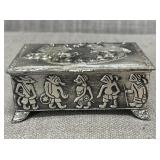 Occupied Japan metal trinket box
