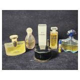 Vintage perfumes Chanel, Bvlgari, Shalimar,