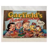 "Garfieldï¿½s Thanksgiving" book signed by