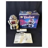 Vintage Tomy toy robot Verbot with original box
