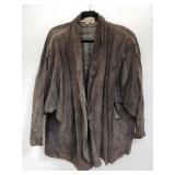 Catherine Regehn suede coat