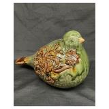 Ceramic glaze dove figurine