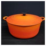 Le Creuse cast iron Dutch oven