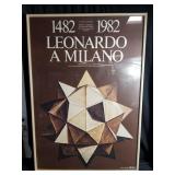 Leonardo A Milano poster print