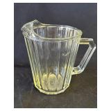 Vintage glass pitcher