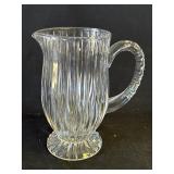 Vintage glass pitcher