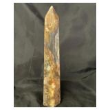 Polychrome jasper obelisk