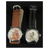 Disney Mickey Mouse & Einnie-the-Pooh watches