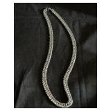 Stainless steel menï¿½s link necklace