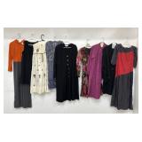 Group of vintage dresses