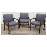 3 Scandiline Ind. Inc. mid century oak office