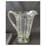 Vintage glass pitcher