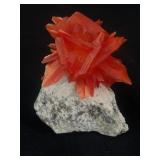 Red  quartz lab specimen