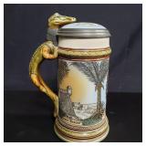Vintage Mettlach beer stein