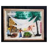 Signed oil painting on canvas