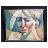 Signed oil painting on canvas