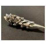 Alien skeleton, nude female, articulated,