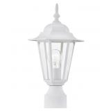 White Outdoor Post Light