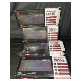 4 IBuypower ARES M2 RGB lighting gaming keyboard