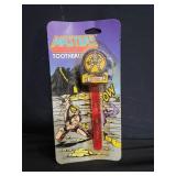 Vintage masters of the universe tooth brush