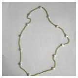 14kt gold beads ,coin pearl peridot ,  Zoe B.