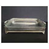 Vintage anchor hocking casserole dish w/