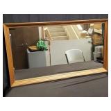 Large framed Hoffman mirror