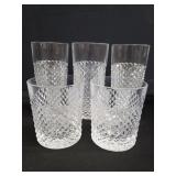 Group of Mid-century glasses