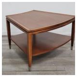 Mid-century modern 2-tiered side table