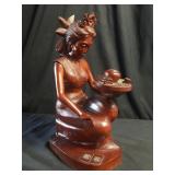 Hand carved Indonesian figure