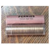 Pair of Uncirculated 1969-D Lincoln Cent coin