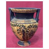 Vintage terracotta Pronomos replica vase