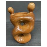 Vintage abstract ceramic figurine