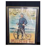 Le Cyclone Cycle sans Chaine Milders Fils poster