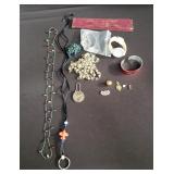 Group of costume jewelry