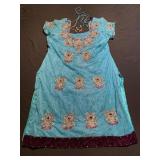 Vintage hand tailored charra mariachi jeweled