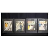 Group of vintage French lithographs
