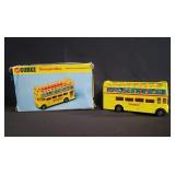 Vintage corgi Disneyland bus toy