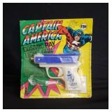 Vintage Captain America toy gun