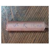 Uncirculated 1964-D Lincoln Cent coin roll