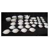 Group of Bavarian marked porcelain tea set items